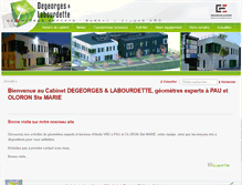 Tablet Screenshot of degeorges-labourdette.com